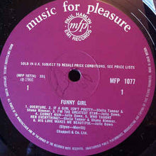 Load image into Gallery viewer, Various – Music From The Smash Hit Musical Funny Girl