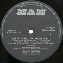 Load image into Gallery viewer, Gilbert O'Sullivan – Gilbert O'Sullivan Greatest Hits