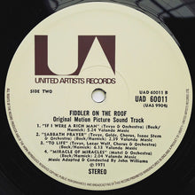 Load image into Gallery viewer, John Williams (4) – Fiddler On The Roof (Original Motion Picture Soundtrack Recording)