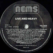 Load image into Gallery viewer, Various – Live And Heavy