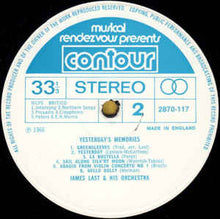 Load image into Gallery viewer, James Last & His Orchestra* – Yesterday's Memories