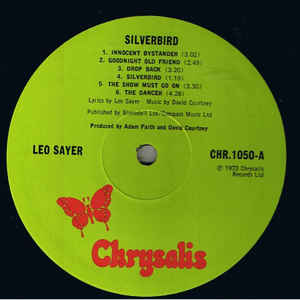 Leo Sayer ‎– Silverbird