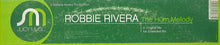 Load image into Gallery viewer, Robbie Rivera – The Hum Melody