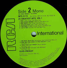 Load image into Gallery viewer, Elvis Presley – 20 Greatest Hits Vol. 1