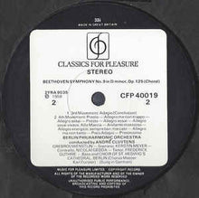 Load image into Gallery viewer, Beethoven*, Gre Brouwenstijn*, Kerstin Meyer, Nicolai Gedda, Frederick Guthrie, Choir Of St. Hedwig's Cathedral, Berlin*, André Cluytens Conducts The Berlin Philharmonic Orchestra* – Symphony No. 9 In D Minor - "Choral"
