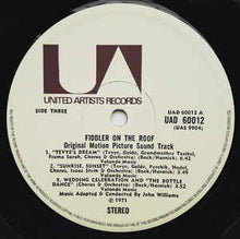 Load image into Gallery viewer, John Williams (4) – Fiddler On The Roof (Original Motion Picture Soundtrack Recording)