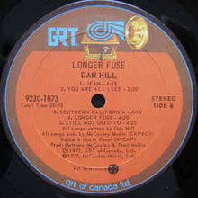 Load image into Gallery viewer, Dan Hill – Longer Fuse