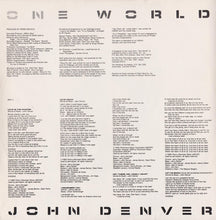 Load image into Gallery viewer, John Denver ‎– One World