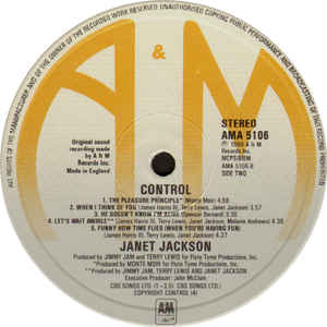 Janet Jackson ‎– Control