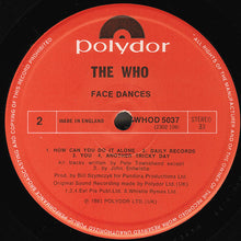 Load image into Gallery viewer, The Who – Face Dances