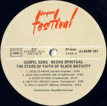 Load image into Gallery viewer, The Stars Of Faith Of Black Nativity* – Gospel Song Negro Spirituals