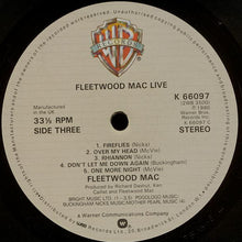 Load image into Gallery viewer, Fleetwood Mac – Fleetwood Mac Live