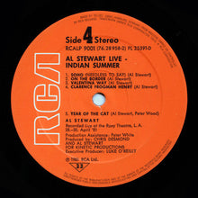 Load image into Gallery viewer, Al Stewart – Live Indian Summer