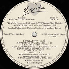 Load image into Gallery viewer, Andrew Lloyd Webber And Tim Rice – Evita
