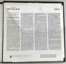 Load image into Gallery viewer, Handel* – Huddersfield Choral Society And Royal Liverpool Philharmonic Orchestra, Elsie Morison, Richard Lewis (3), Marjorie Thomas, James Milligan Conducted By Sir Malcolm Sargent – Messiah
