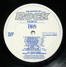 Load image into Gallery viewer, Del Shannon / Neil Sedaka / Paul Anka / Dion (3) – The History Of Rock (Volume Six)