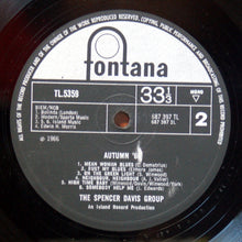 Load image into Gallery viewer, The Spencer Davis Group - Autumn '66 (LP, Album, Mono)