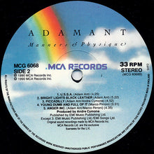 Load image into Gallery viewer, Adam Ant – Manners & Physique