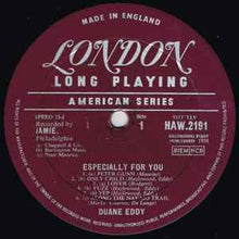 Load image into Gallery viewer, Duane Eddy His "Twangy" Guitar And The Rebels* - Especially For You (LP, Album)