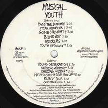 Load image into Gallery viewer, Musical Youth - The Youth Of Today (LP, Album)