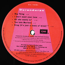 Load image into Gallery viewer, Duran Duran – Big Thing