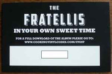 Load image into Gallery viewer, The Fratellis – In Your Own Sweet Time