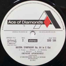 Load image into Gallery viewer, Haydn*, Ernest Ansermet, L'Orchestre De La Suisse Romande - Symphony No. 85 In B Flat ("La Reine") / Symphony No. 84 In E Flat (LP, Album, RE)