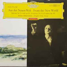 Load image into Gallery viewer, Anton Dvořák* ‧ Berliner Philharmoniker ‧ Dirigent: Ferenc Fricsay - Aus Der Neuen Welt ‧ From The New World (Sinfonie Nr. 5 E-moll Op. 95 ‧ Symphony No. 5 In E Minor, Op. 95) (LP, Red)