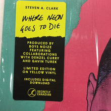 Load image into Gallery viewer, STEVEN A CLARK - WHERE NEON GOES TO DIE ( 12" RECORD )