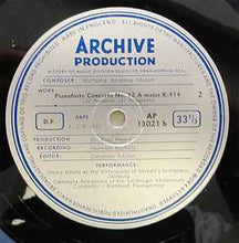 Load image into Gallery viewer, Wolfgang Amadeus Mozart – Heinz Scholz, Camerata Academica Salzburg, Bernhard Paumgartner - Pianoforte Concerto No. 12 In A Major K.414 (10", Mono)