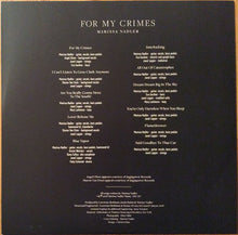 Load image into Gallery viewer, MARISSA NADLER - FOR MY CRIMES ( 12" RECORD )