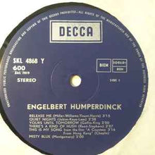 Load image into Gallery viewer, Engelbert Humperdinck – Twelve Great Songs Plus "Release Me"