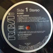 Load image into Gallery viewer, Rated: 4.67  45 have  25 want Elvis Presley - Blue Hawaii (LP, Album, RE)