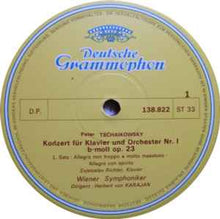 Load image into Gallery viewer, Tchaikowsky* - Svjatoslav Richter*, Herbert Von Karajan, Orchestre Symphonique De Vienne* – Concerto N°1 Pour Piano Et Orchestre