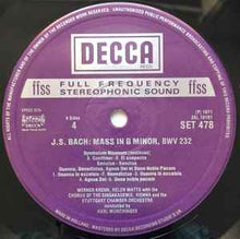 Load image into Gallery viewer, J.S. Bach* - Ameling* / Minton* / Watts* / Krenn* / Krause*, Chorus Of The Singakademie, Vienna*, Stuttgart Chamber Orchestra* / Münchinger* - Mass In B Minor (2xLP, Album, RP, Box + Box)