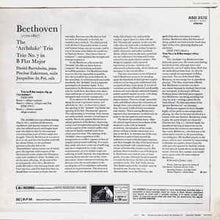 Load image into Gallery viewer, Beethoven*, Barenboim* ∙ Zukerman* ∙ Du Pré* – The "Archduke" Trio