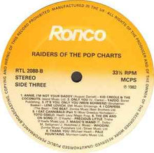 Load image into Gallery viewer, Various – Raiders Of The Pop Charts - Part 1 & Part 2
