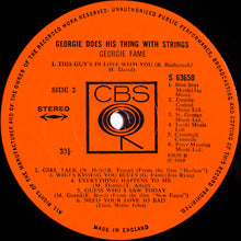 Load image into Gallery viewer, Georgie Fame – Georgie Does His Thing With Strings