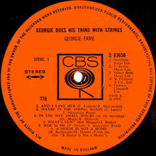 Load image into Gallery viewer, Georgie Fame – Georgie Does His Thing With Strings
