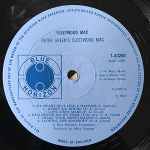 Peter Green's Fleetwood Mac* - Peter Green's Fleetwood Mac (LP, Album, Mono)