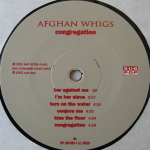 THE AFGHAN WHIGS - CONGREGATION ( 12" RECORD )