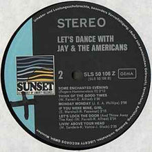 Load image into Gallery viewer, Jay & The Americans - Let's Dance With Jay & The Americans (LP, Album, Comp)