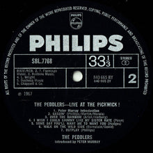 Load image into Gallery viewer, The Peddlers - Live At The Pickwick! (LP, Album, Fli)