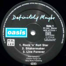 Load image into Gallery viewer, Oasis  – Definitely Maybe