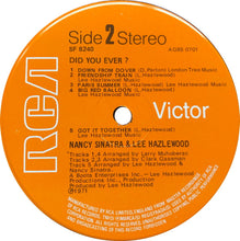 Load image into Gallery viewer, Nancy Sinatra & Lee Hazlewood	Did You Ever?