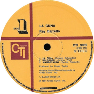 Ray Barretto ‎– La Cuna
