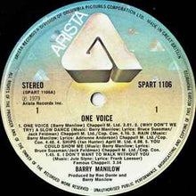 Load image into Gallery viewer, Barry Manilow – One Voice