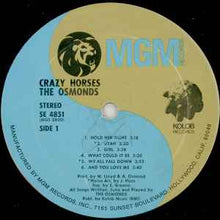 Load image into Gallery viewer, The Osmonds – Crazy Horses