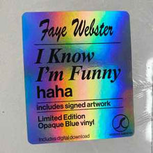 Load image into Gallery viewer, Faye Webster – I Know I'm Funny Haha