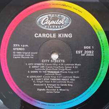 Load image into Gallery viewer, Carole King - City Streets (LP, Album)